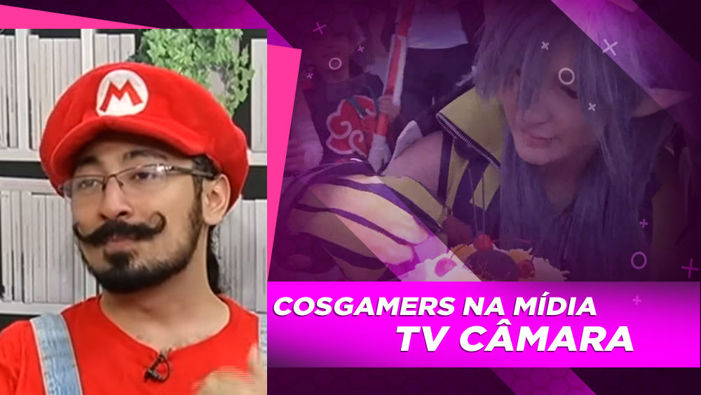 cosgamers na midia tv camara